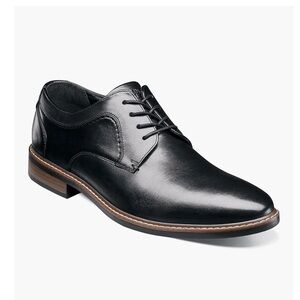 Nunn Bush Black HAYDEN PLAIN TOE OXFORD Size 12